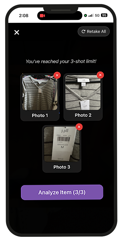 Capture items in Trovio